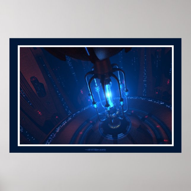 Póster O núcleo do planeta (Frente)