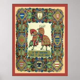 Póster ó O ~ da cruzada Knights Templar