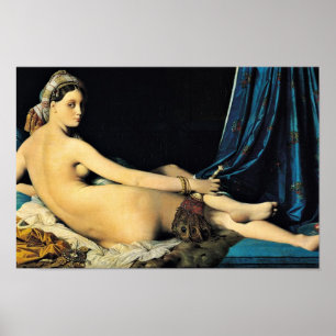Póster O Odalisque grande, Odalisque grandioso do La de