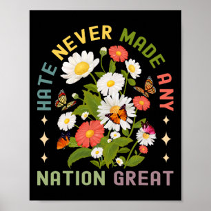 Poster O Ódio Nunca Fez Ri Nenhuma Mulher Feminista Excel