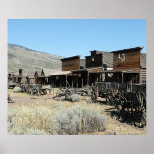 Póster O oeste distante velho