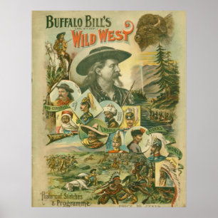 Poster O Oeste Selvagem de Buffalo Bill