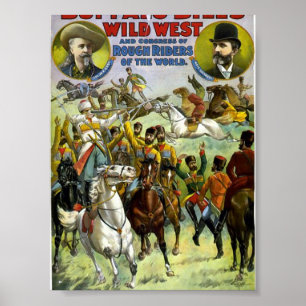 Poster O oeste selvagem e o congresso de Buffalo Bill de