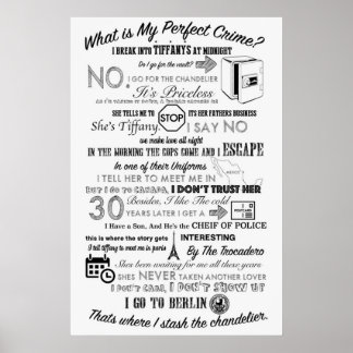Poster O Office Dwights Crime Perfeito