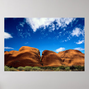 Poster O Olgas, parque nacional de Uluru, Território do