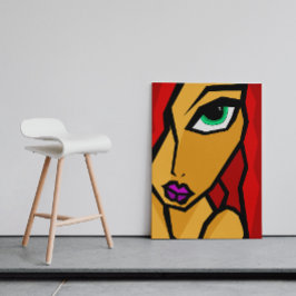 Poster O olhar profundo - abstrato art