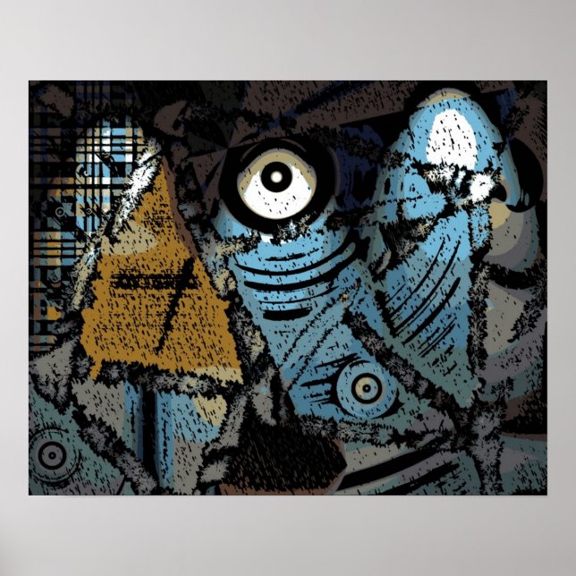 Póster O olho do Mau (Frente)