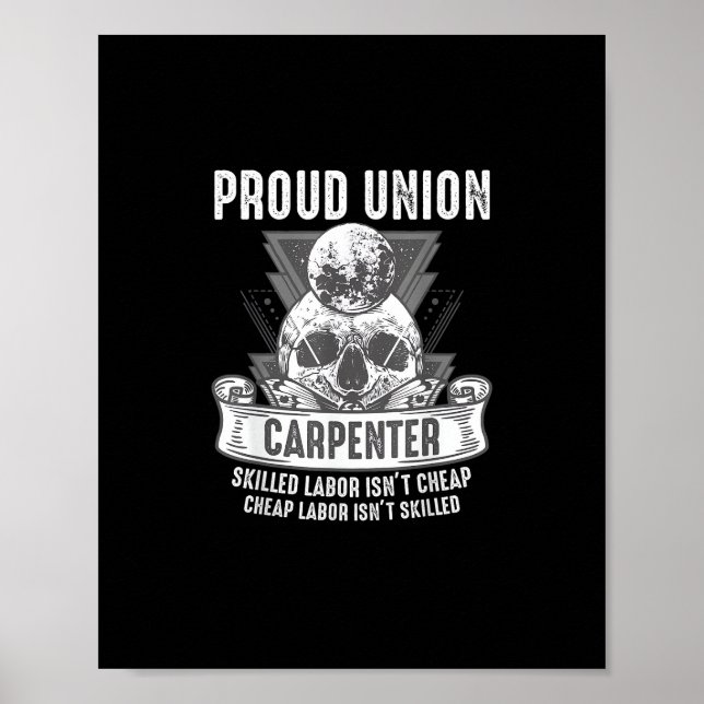 Poster O Orgulho da União de Carpinteiro Matado não é bar (Frente)