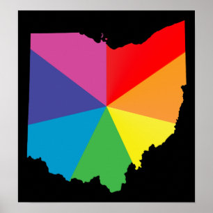 Poster o orgulho de ohio. -Personalizável