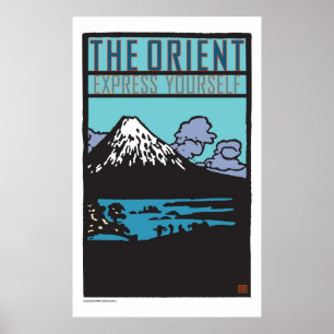 Poster O Oriente-Impressão