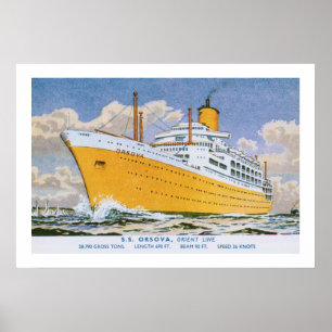 Poster O Orsova da linha de Oriente
