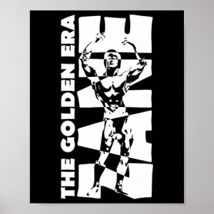 Poster O Ouro Era Zane Bodybuilding