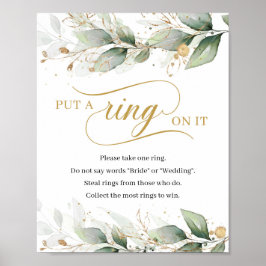 Poster O ouro verde do eucalipto colocou um anel no jogo 