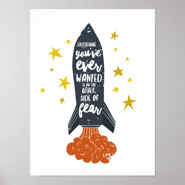 Póster O outro lado do medo (Frente)