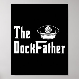 Poster O Padre Dock Capitão Do Pai Engraçado Fath