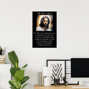 Poster O Pai Nosso Jesus Cristo
