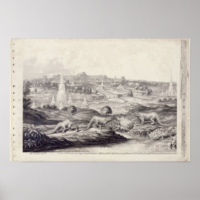 Póster O Palácio Cristal (Frente)