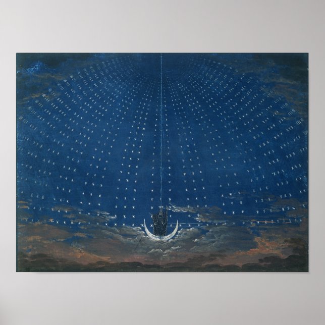 Póster O Palácio da Rainha da Noite (Frente)