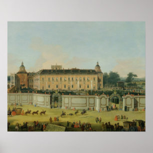 Póster O palácio de Aranjuez, 1756 (óleo em canvas)
