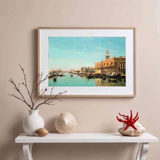 Poster O Palácio Do Cachorro E A Piazza San Marco, (Criador carregado)