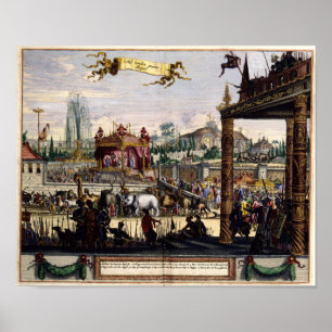 Póster O palácio do Emporer chinês 166?