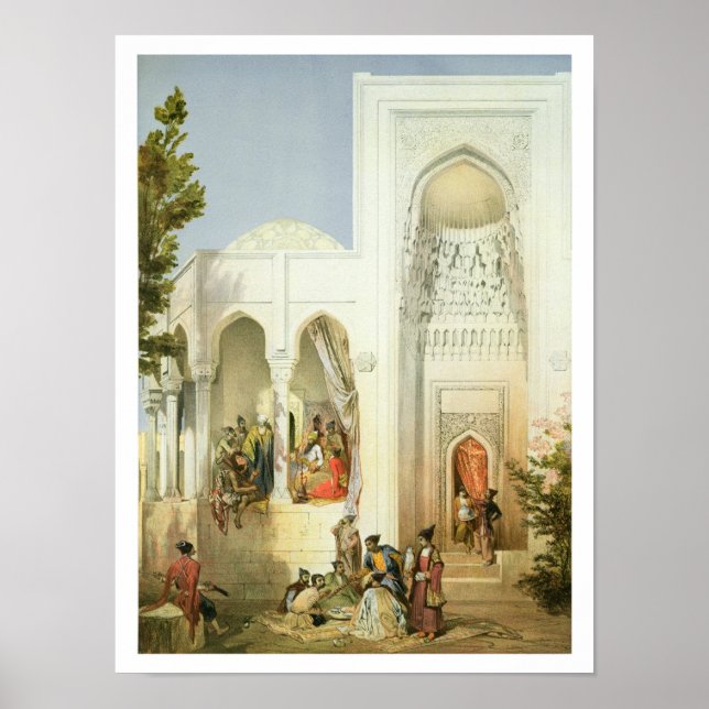 Póster O Palácio do Khan de Baku, Península de Apsheron (Frente)