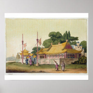 Poster O palácio imperial, Tokyo, chapeia 54 'de Le Traj