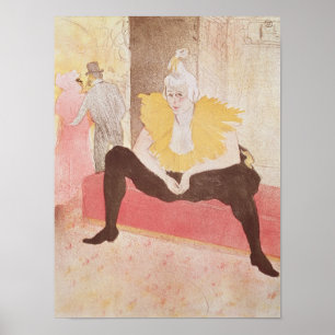 Poster O Palhaço Cha-U-Kao, 1896