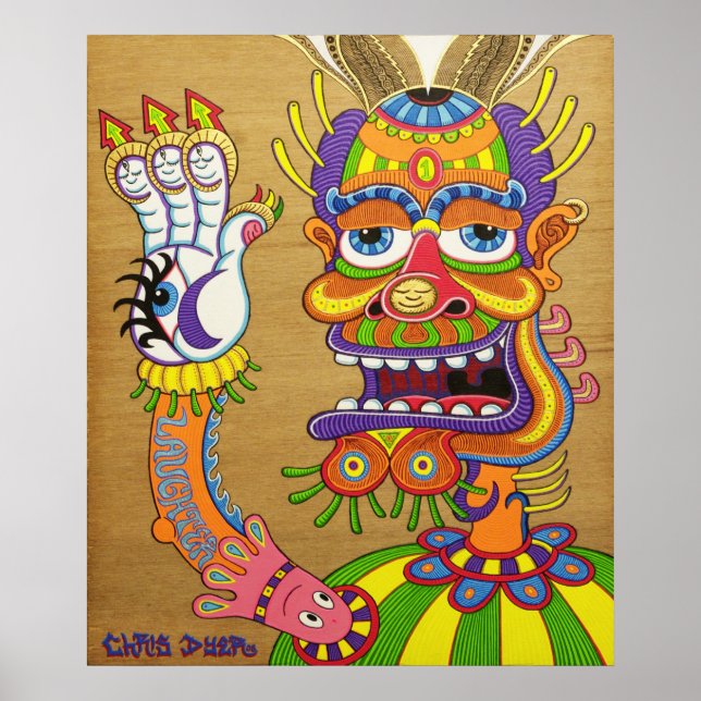 Poster O Palhaço é um Sabedor em Disguise (Frente)