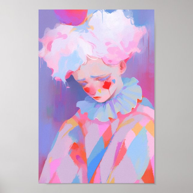 Poster O Palhaço Rosa do Solitário (Frente)