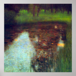 Póster O pântano de Gustav Klimt