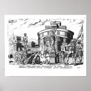 Póster O papa Clemente VII é guardarado Besieged por