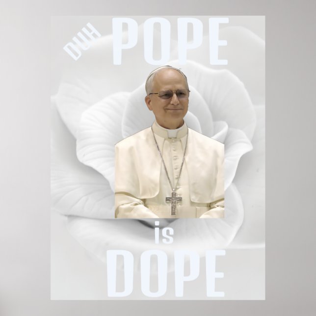 Poster O Papa é um Cartaz Maneiro (Frente)