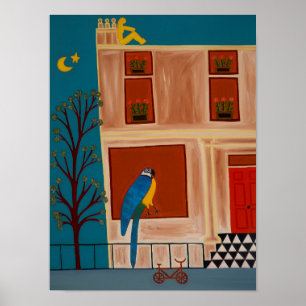 Poster O papagaio de Bush 2007 do pastor