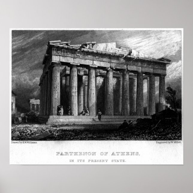 Póster O Partenon (Frente)