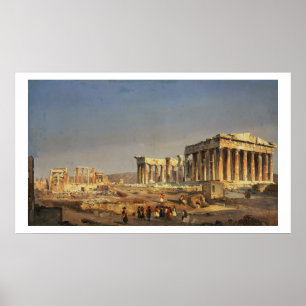 Poster O Partenon, 1863