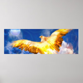 Poster O Pássaro Phoenix SUPERA SEUS PROBLEMAS
