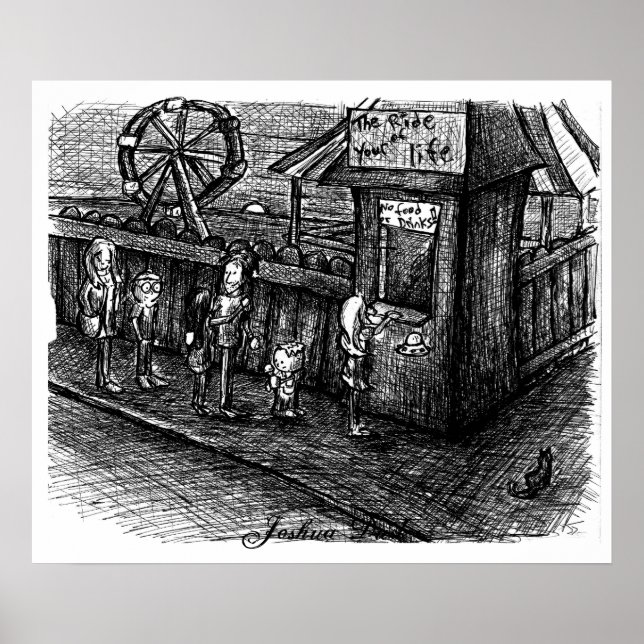 Póster O passeio da sua vida (Frente)