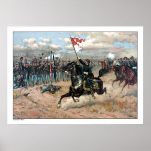 Poster O passeio de Sheridan -- Guerra civil