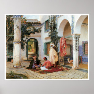 Poster O pátio, 1873
