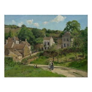 Póster O Patrimônio de Pontoise Camille Pissarro
