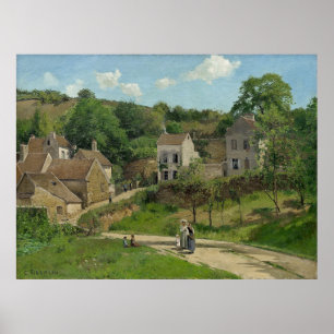Poster O Patrimônio de Pontoise Camille Pissarro
