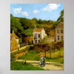 Poster O Patrimônio de Pontoise de Camille Pissarro