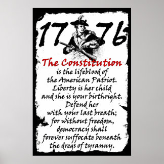 Póster O Patriota Americano