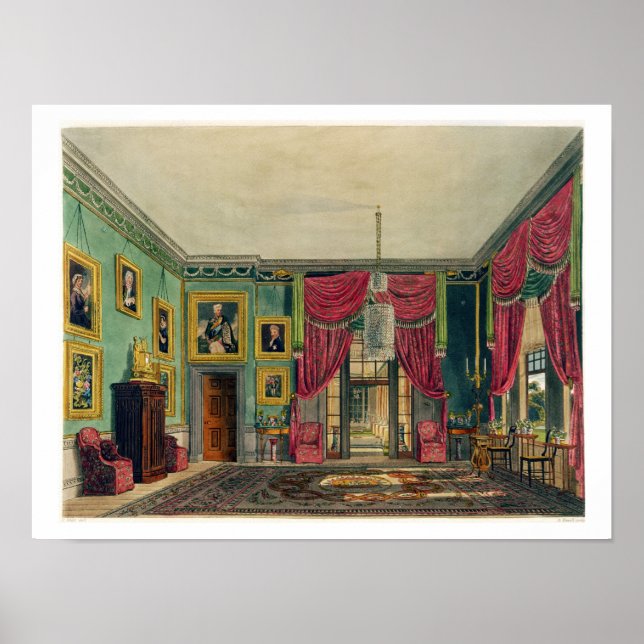 Póster O Pavilhão Verde, Frogmore House, do "The Hist (Frente)