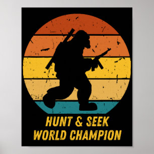 Poster O Pé Grande Não Quer Esconder-Se E Procurar Mais A