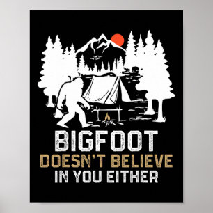 Poster O Pé-Grande Também Não Acredita Em Você, Engraçado