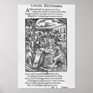 Póster O pedra-cortador