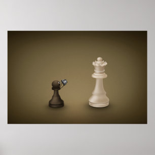 Póster O penhor toma a rainha