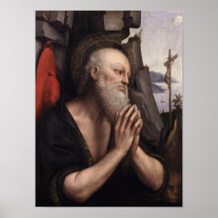 Poster O penitente St Jerome